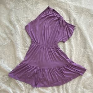 One shoulder Mini dress in large by Arden B